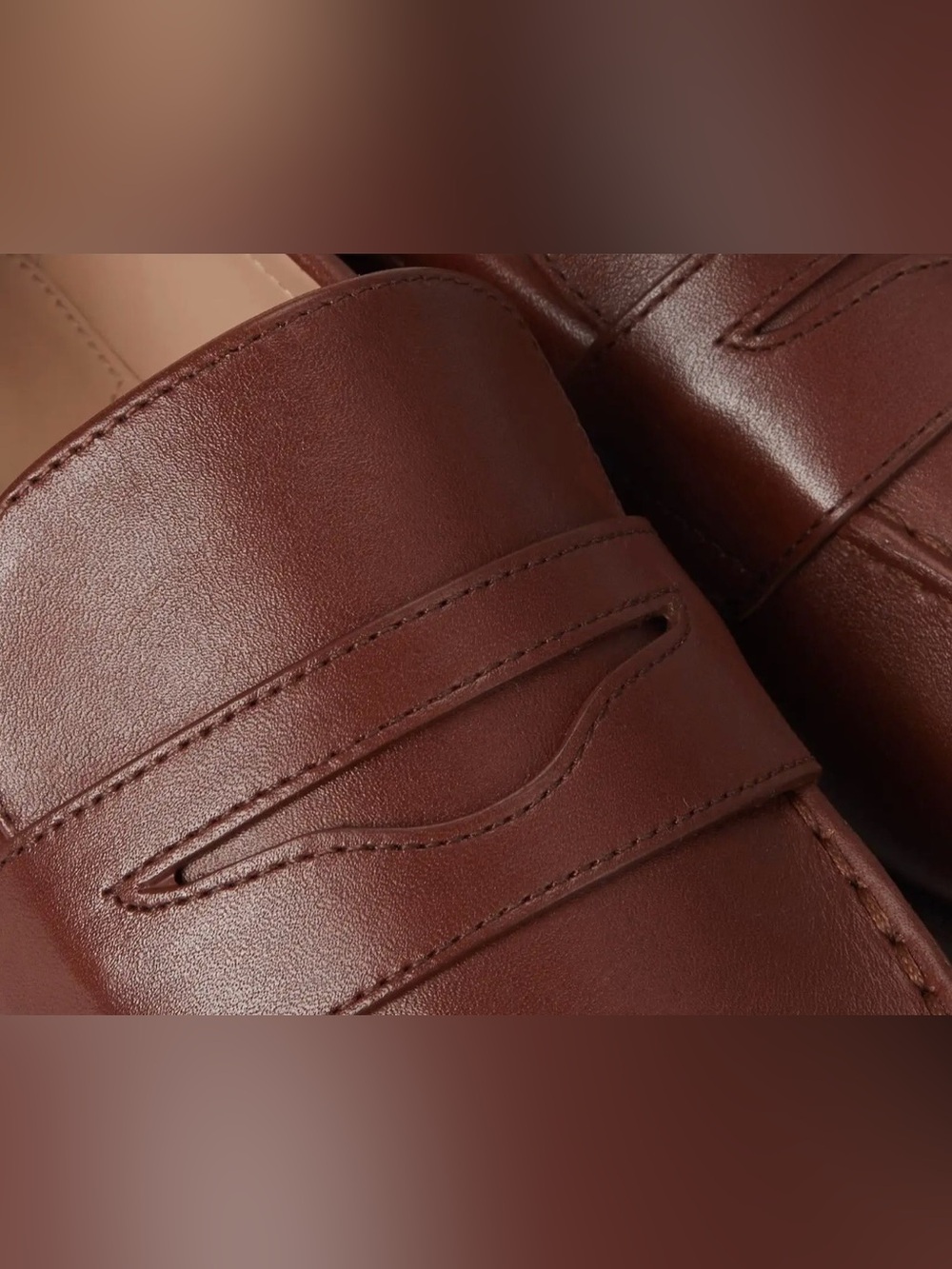 Cole Haan Woman’s Stassi Penny Loafer DK Mahogany Pull Tab Sz 9 MSRP $165 NWOT - Picture 4 of 13